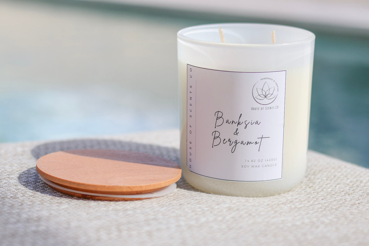 420G TRIPLE SCENTED BANKSIA & BERGAMOT