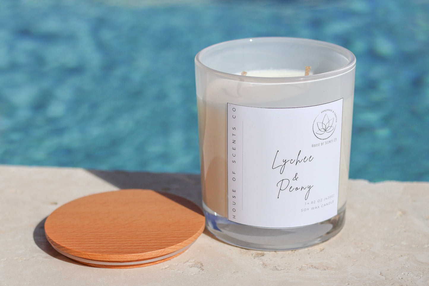 420G TRIPLE SCENTED LYCHEE & PEONY