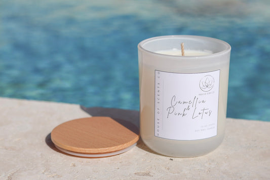 350G TRIPLE SCENTED CAMELLIA & PINK LOTUS