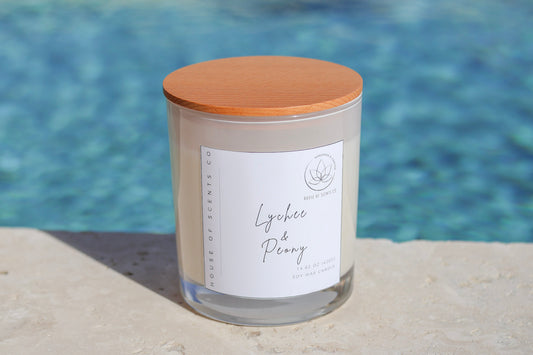 420G TRIPLE SCENTED LYCHEE & PEONY